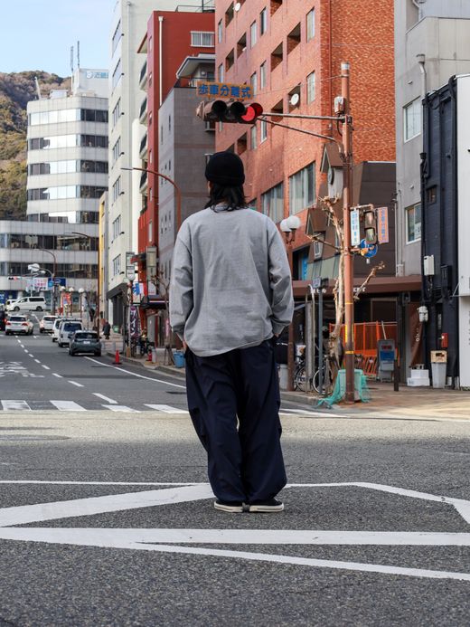S.F.C PARACHUTE PANTS / Navy