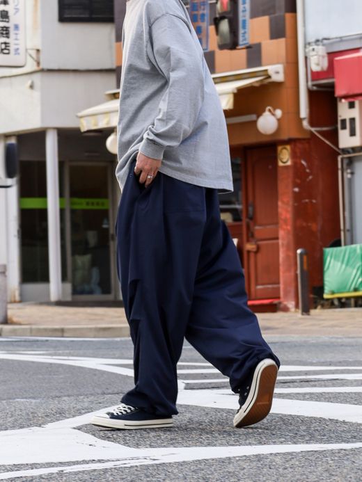 S.F.C PARACHUTE PANTS / Navy