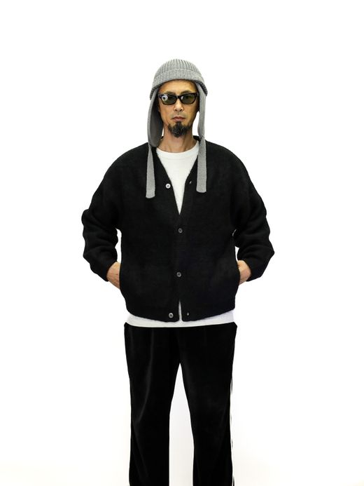 TENBOX GOLD LINE CARDIGAN / Black