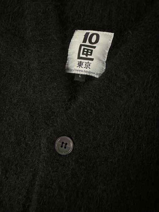 TENBOX GOLD LINE CARDIGAN / Black