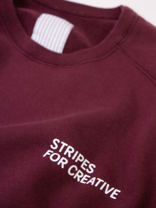 S.F.C RAGLAN CREW SWEAT / Burgundy