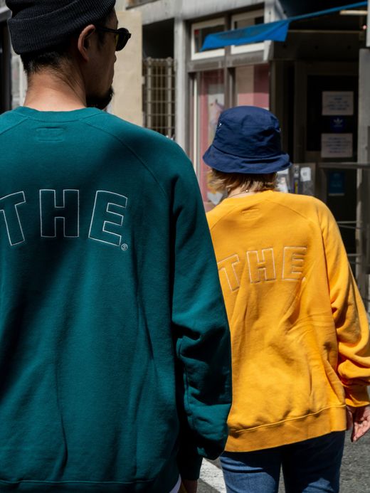 THE UNION "THE" RAGLAN SWEAT / Orange