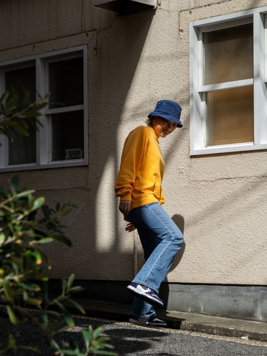 THE UNION "THE" RAGLAN SWEAT / Orange