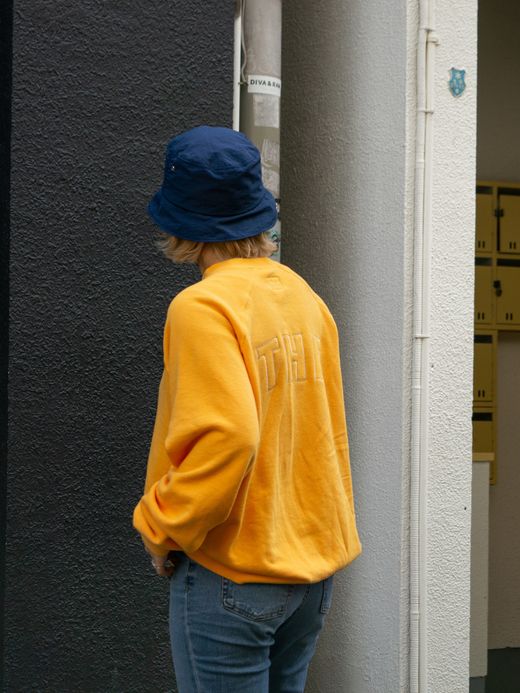 THE UNION "THE" RAGLAN SWEAT / Orange