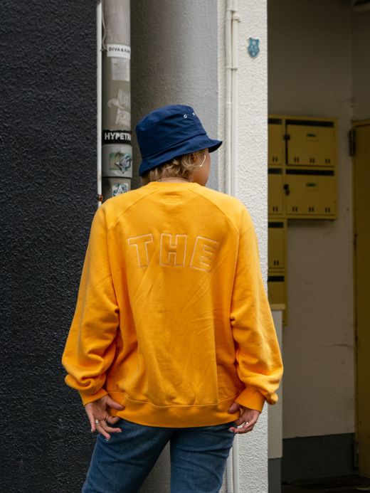 THE UNION "THE" RAGLAN SWEAT / Orange
