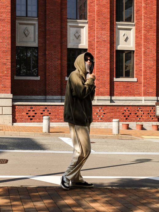 AMBERGLEAM FUKUI SWEAT HOODIE / Leaf