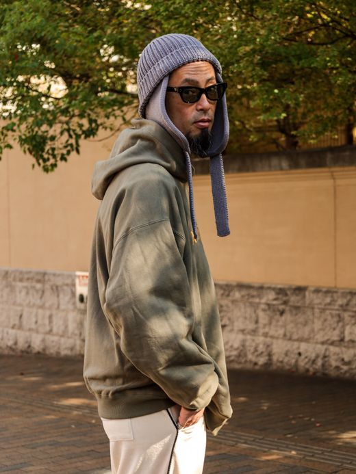 AMBERGLEAM FUKUI SWEAT HOODIE / Leaf