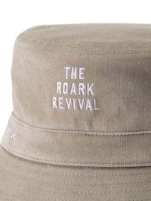 ROARK REVIVAL "TRIP OBSESSED" FIREPROOF CORDUROY BUCKET HAT - HIGH HEIGHT / Beige