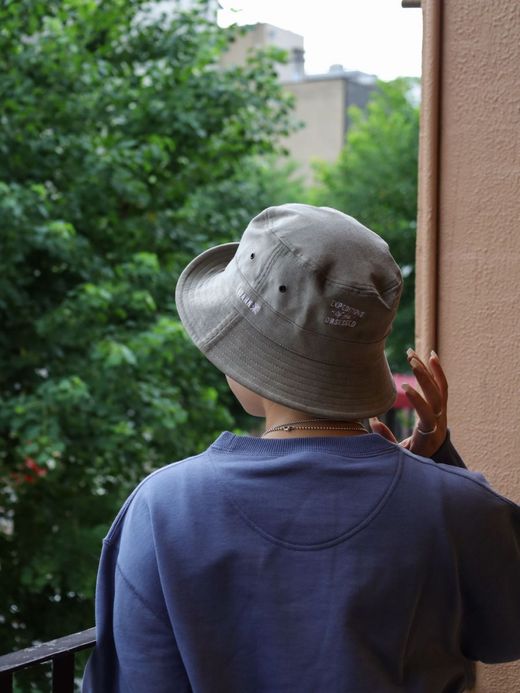 ROARK REVIVAL "TRIP OBSESSED" FIREPROOF CORDUROY BUCKET HAT - HIGH HEIGHT / Beige