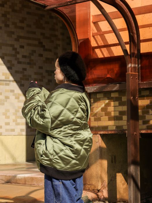 AMBERGLEAM REVERSIBLE BIG MA-1 / 3colors