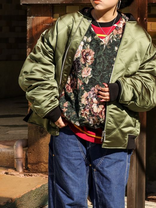 AMBERGLEAM REVERSIBLE BIG MA-1 / 3colors