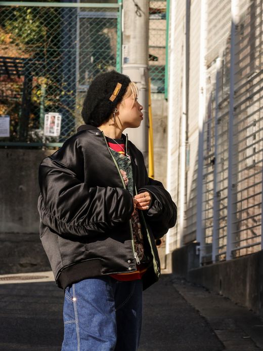 AMBERGLEAM REVERSIBLE BIG MA-1 / 3colors