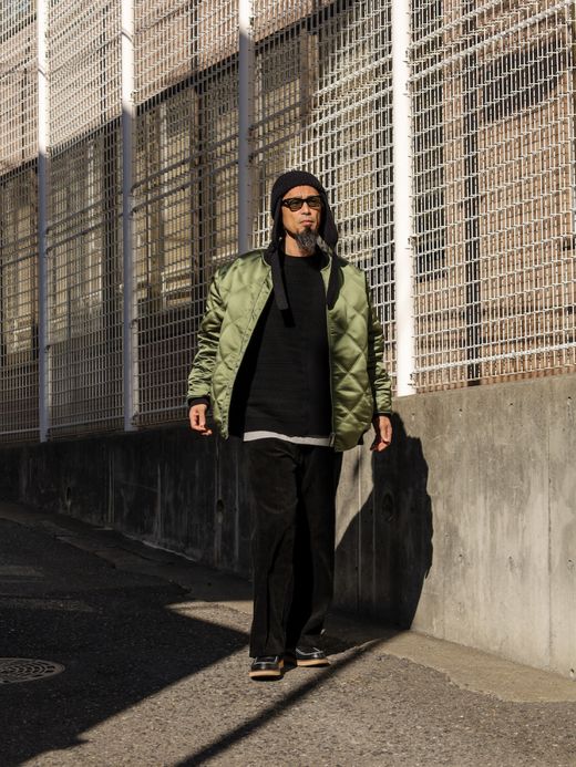 AMBERGLEAM REVERSIBLE BIG MA-1 / 3colors