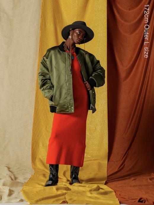 AMBERGLEAM REVERSIBLE BIG MA-1 / 3colors