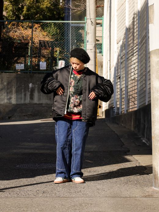 AMBERGLEAM REVERSIBLE BIG MA-1 / 3colors