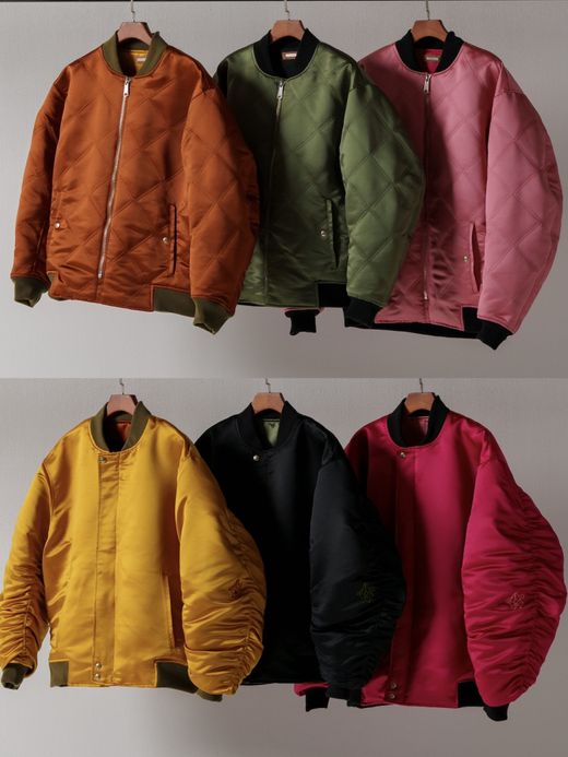 AMBERGLEAM REVERSIBLE BIG MA-1 / 3colors