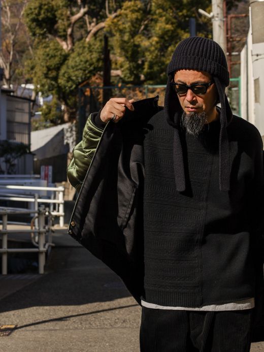 AMBERGLEAM REVERSIBLE BIG MA-1 / 3colors