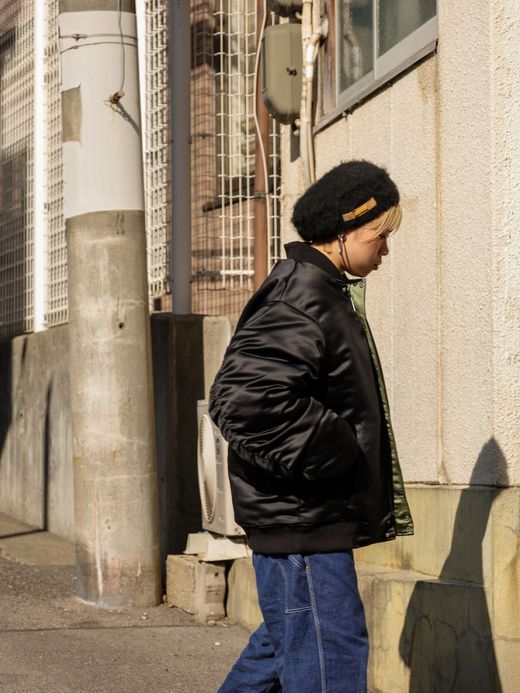 AMBERGLEAM REVERSIBLE BIG MA-1 / 3colors