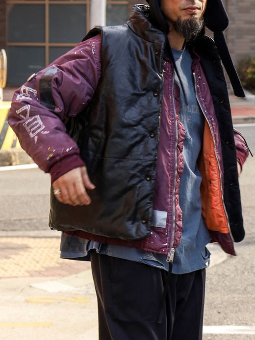VOO EXELEZA REV VEST / Black