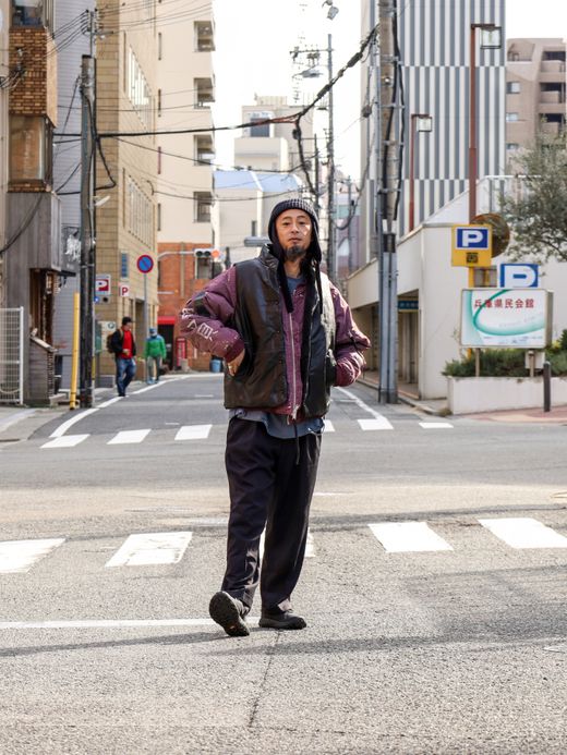 VOO EXELEZA REV VEST / Black