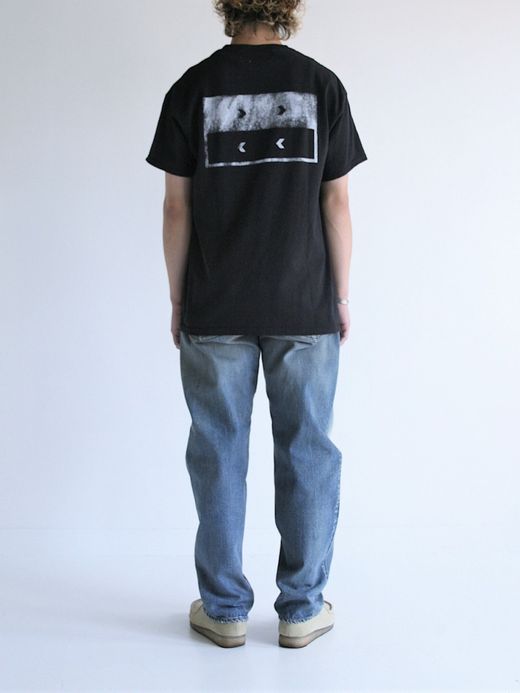 ANACHRONORM SUB MESSAGE S/S T-S / Ash black