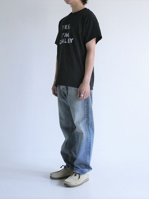 ANACHRONORM SUB MESSAGE S/S T-S / Ash black