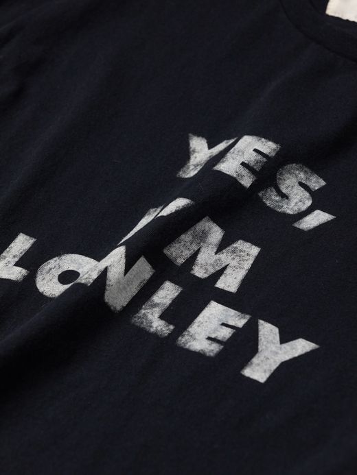 ANACHRONORM SUB MESSAGE S/S T-S / Ash black