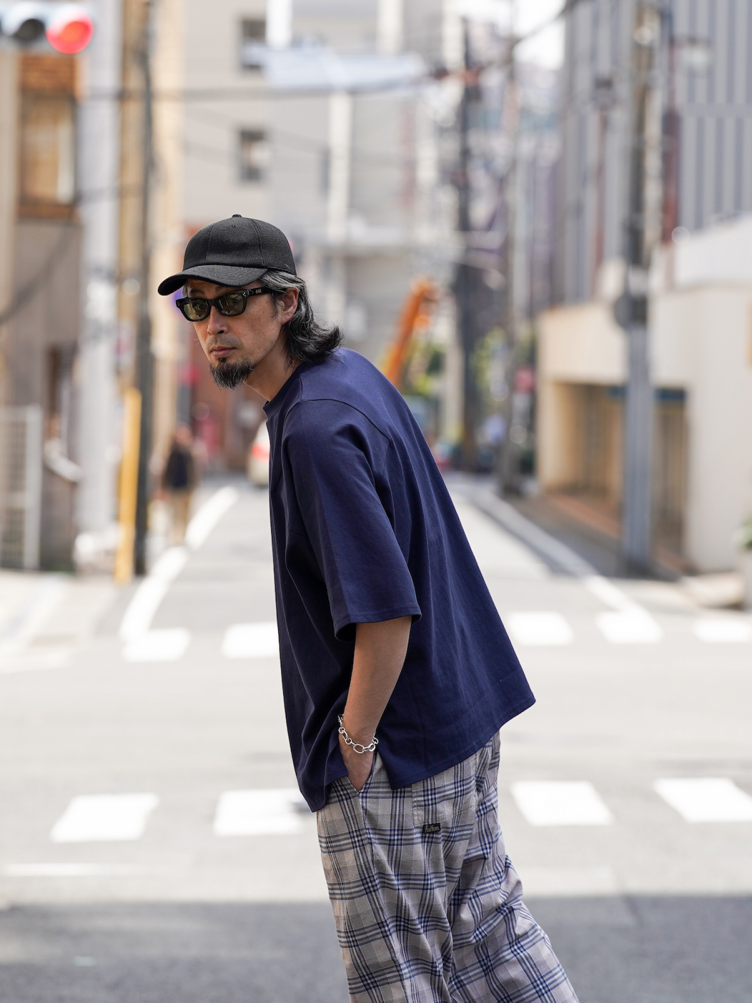 AMBERGLEAM アンバーグリームフリンジパネルカットTシャツ