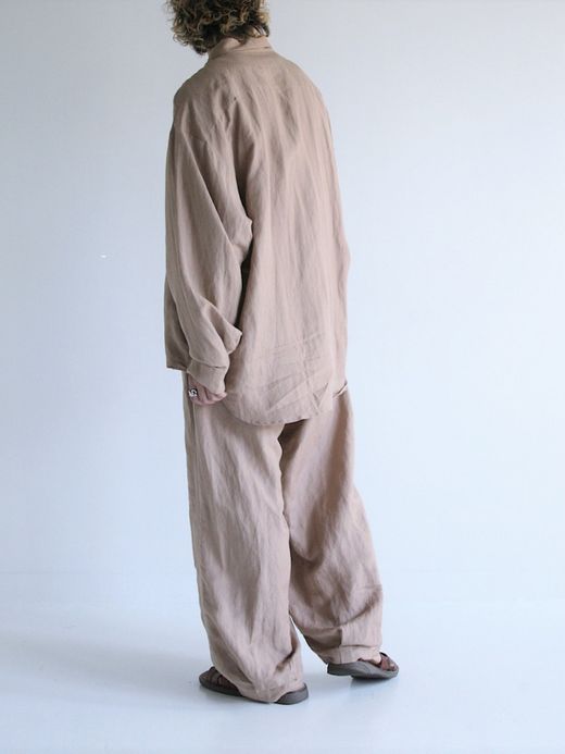 ANACHRONORM RAYON ReSIZE LONG SHIRTS / Beige