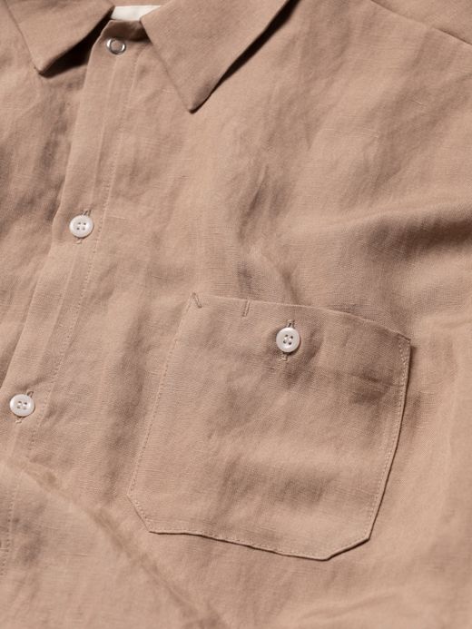 ANACHRONORM RAYON ReSIZE LONG SHIRTS / Beige