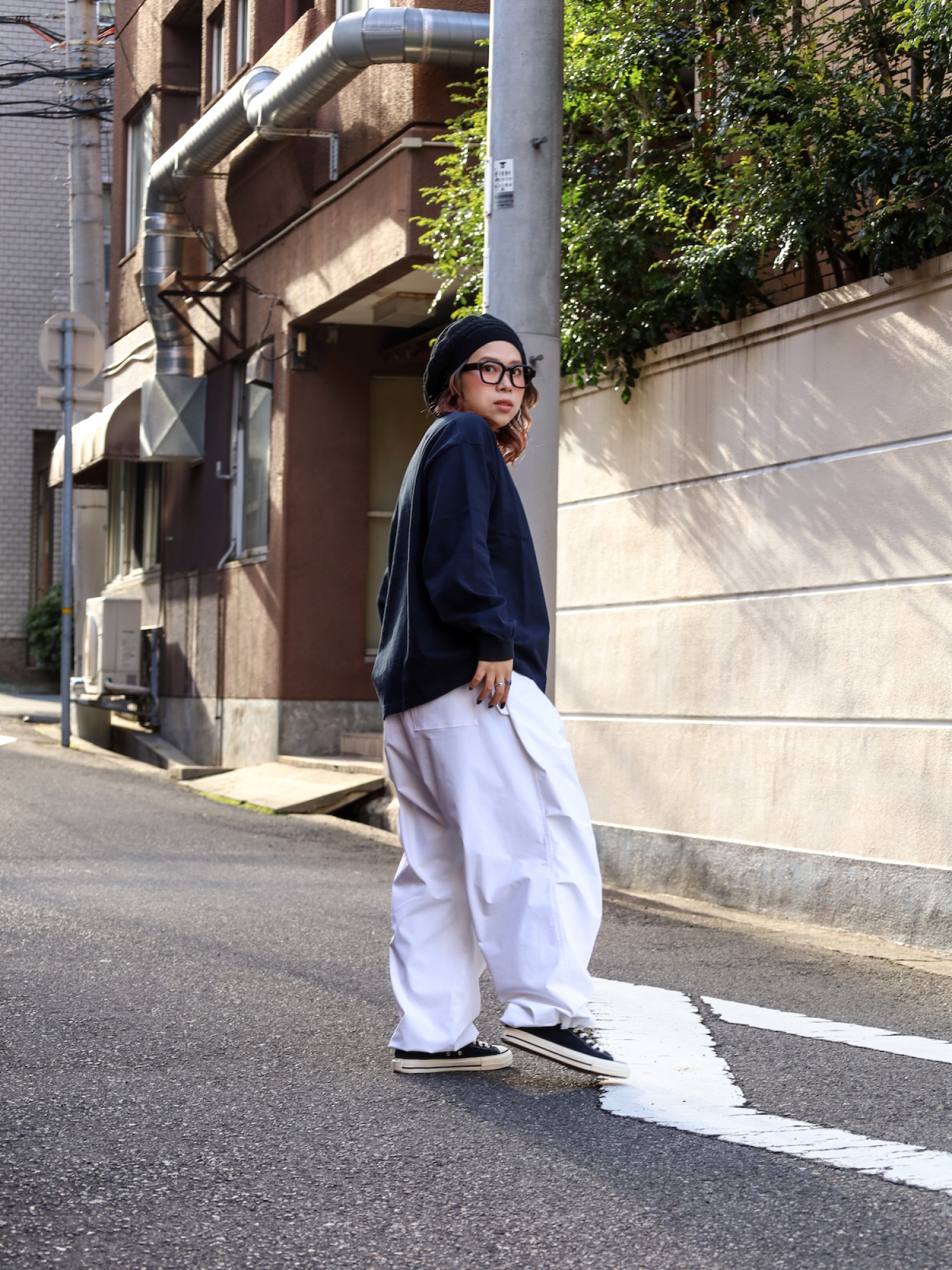 S.F.C PARACHUTE PANTS / White | FLATBUSH（フラットブッシュ