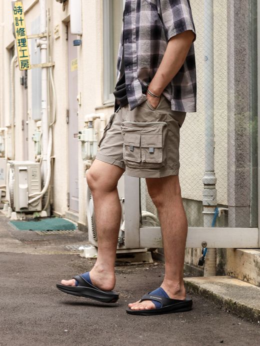 Audience 60/40クロス ストレージ ツールカーゴショーツ / Army gray