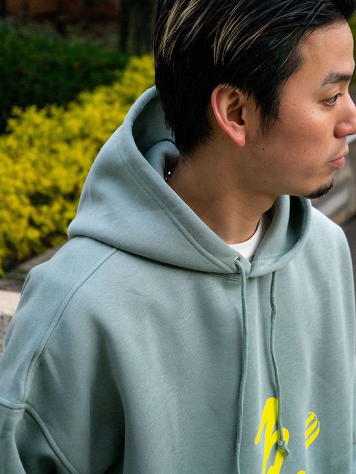 VOO TIGER STYLE HOODY / Mint