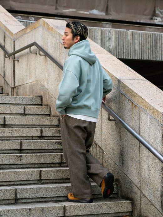 VOO TIGER STYLE HOODY / Mint