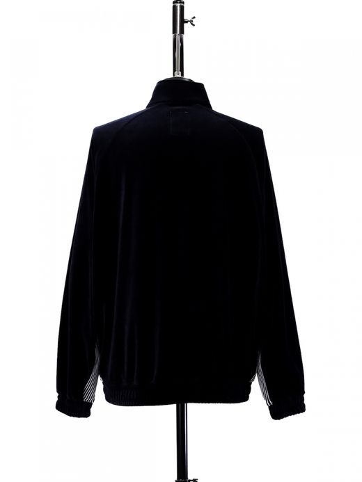 S.F.C VELOUR TRACK JACKET / Navy