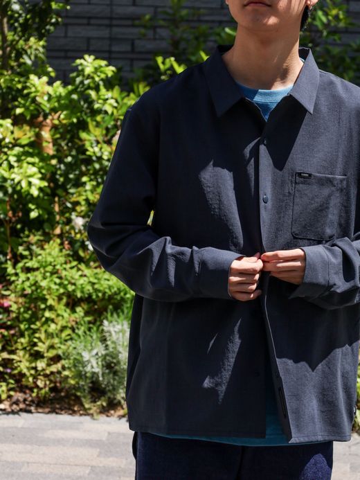 ROARK REVIVAL DELTA QUICKDRY LS SHIRTS / Desert grey