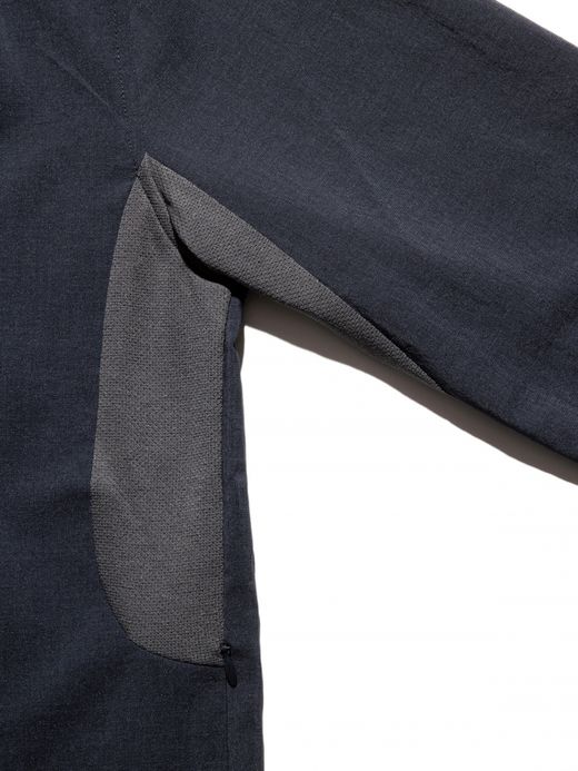ROARK REVIVAL DELTA QUICKDRY LS SHIRTS / Desert grey