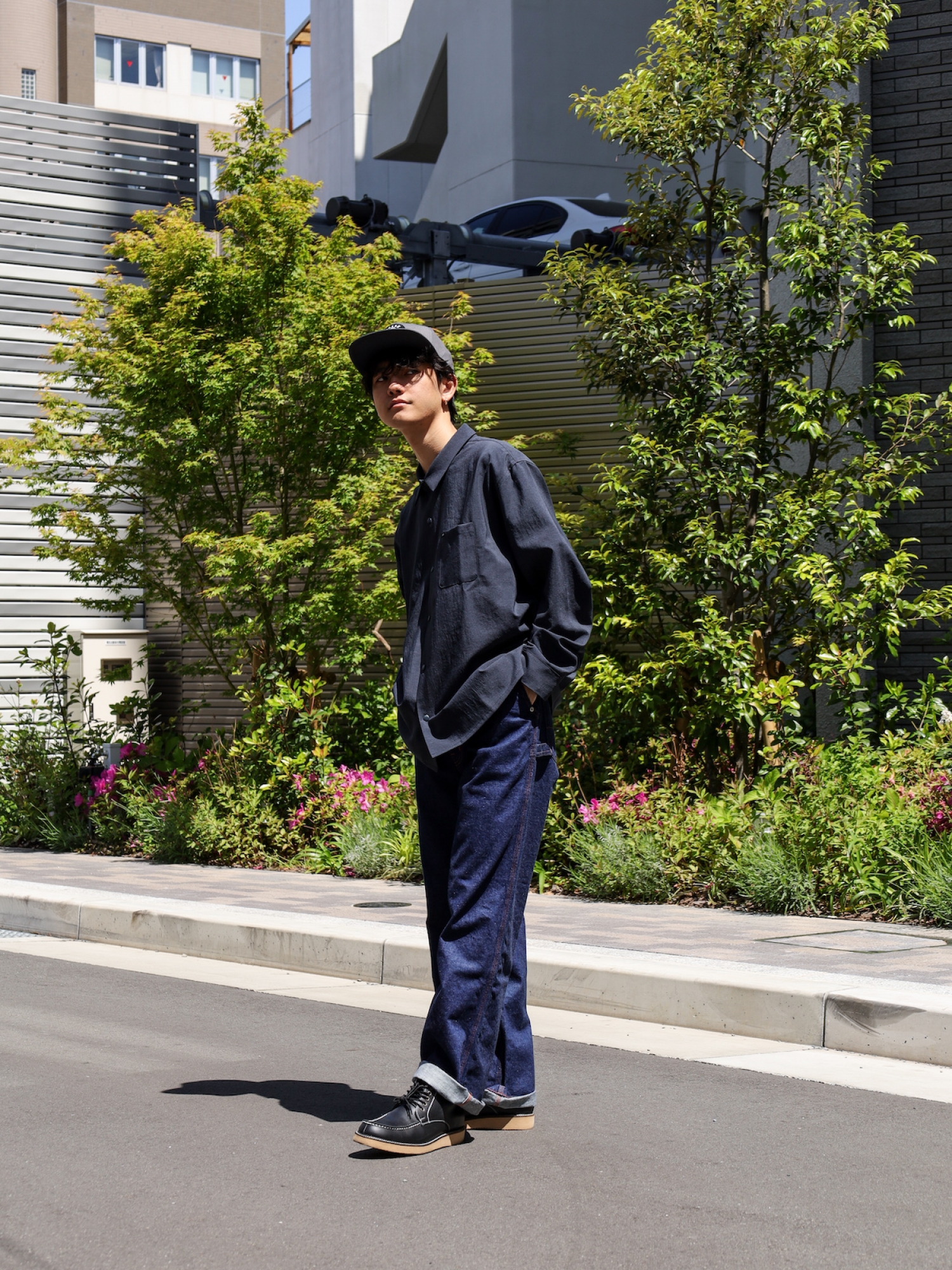 ROARK REVIVAL DELTA QUICKDRY LS SHIRTS / Desert grey