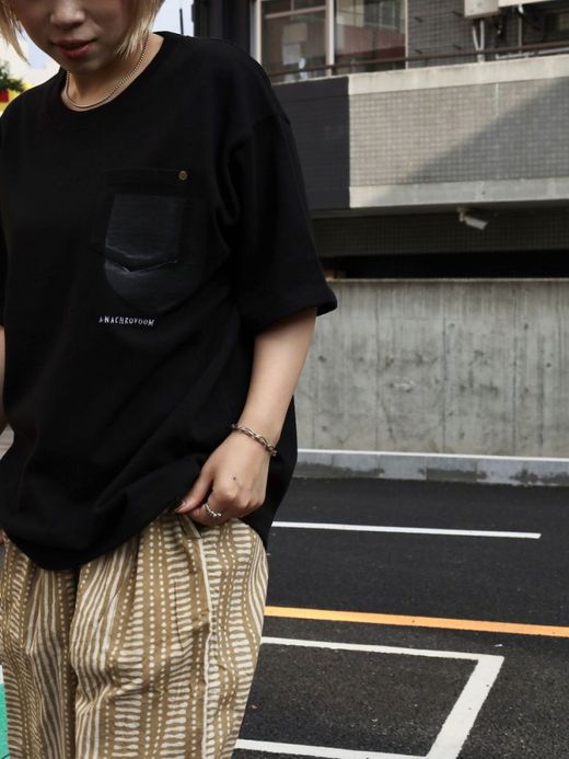 ANACHRONORM ANACHROVOOM S/S T-S / Black