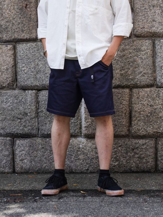THE NORTH FACE DENIM CLIMBING SHORT / Indigo