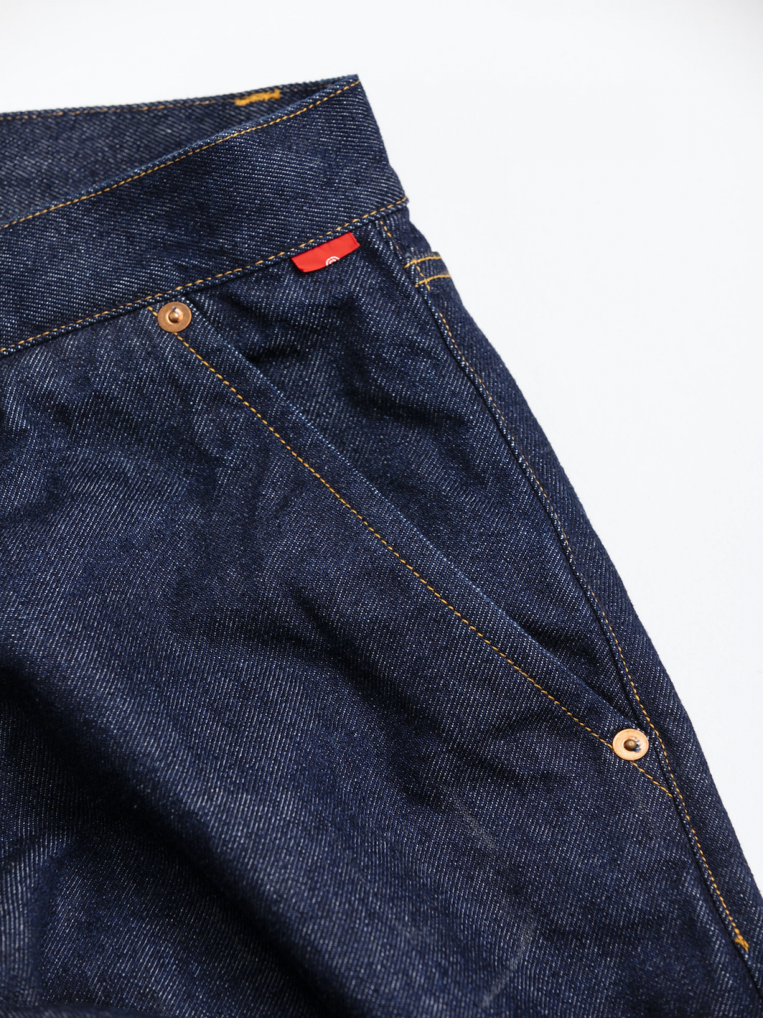 ANACHRONORM 80's WIDE TAPERED JEANS / Indigo | FLATBUSH（フラット