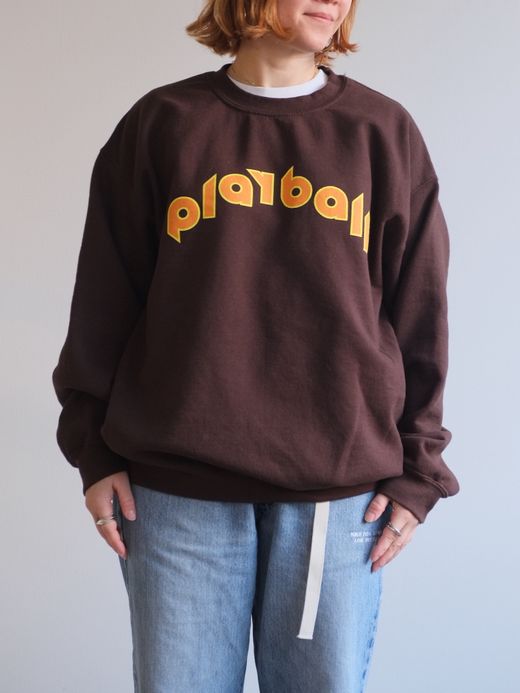 JHANKSON PLAYBALL SWEAT / Chocolate