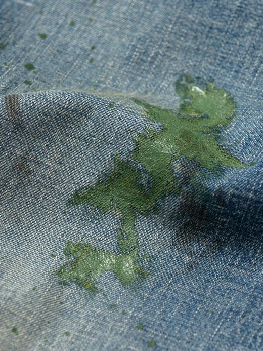 ANACHRONORM DENIM PAINTER EASY PANTS / Indigo aging wash