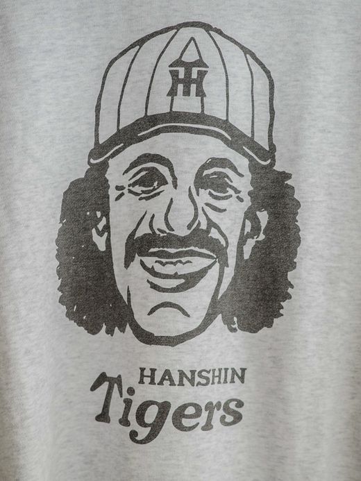 JHANKSON 「12月中旬〜発送予定」"阪神ターガース×JHANKSON" RANDY BONDS SWEAT / Ash gray