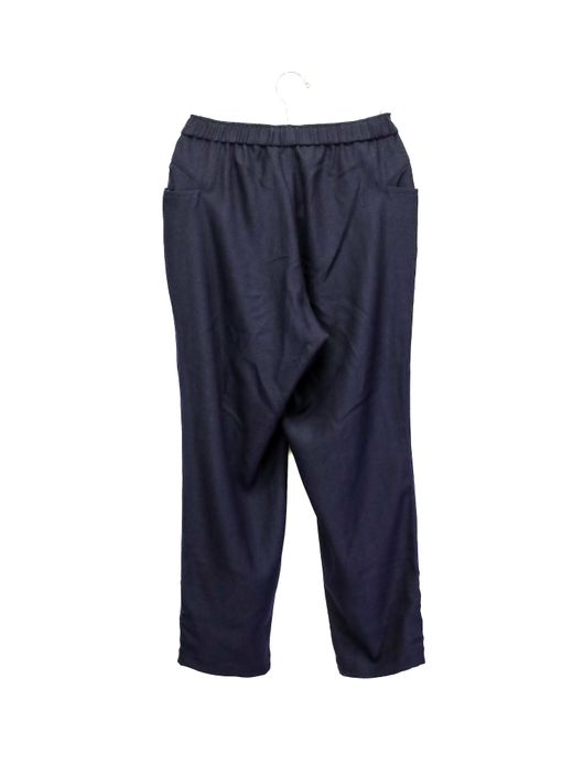 S.F.C WIDE TAPERED EASY PANTS（WOOL HERRINGBORN）/ Navy