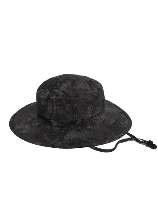THE UNION THE CAMO SAFARI HAT / Black