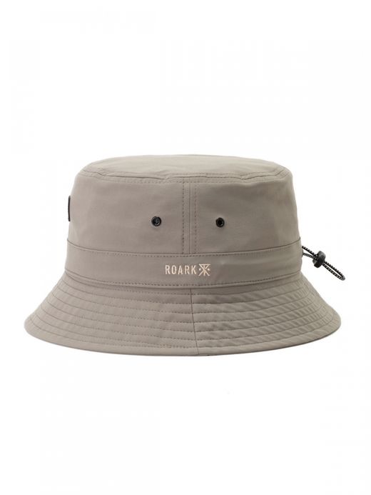 ROARK REVIVAL "SAFE CAMP" ROAM FREE FLEX BUCKET HAT - MID HEIGHT / Toupe