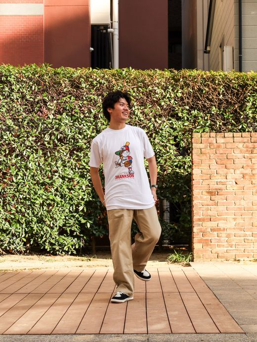 JHANKSON BUFFA-KUN TEE / White