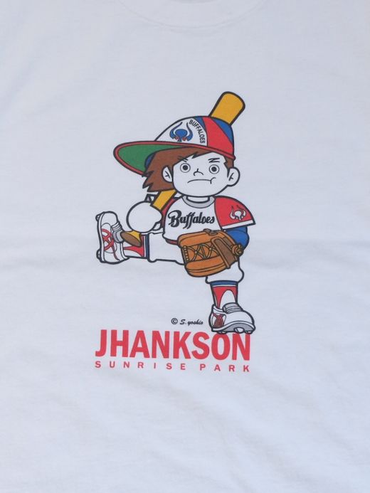 JHANKSON BUFFA-KUN TEE / White