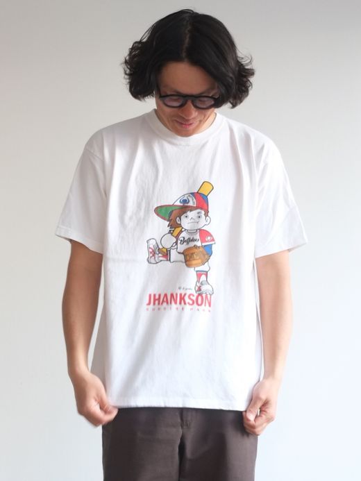 JHANKSON BUFFA-KUN TEE / White